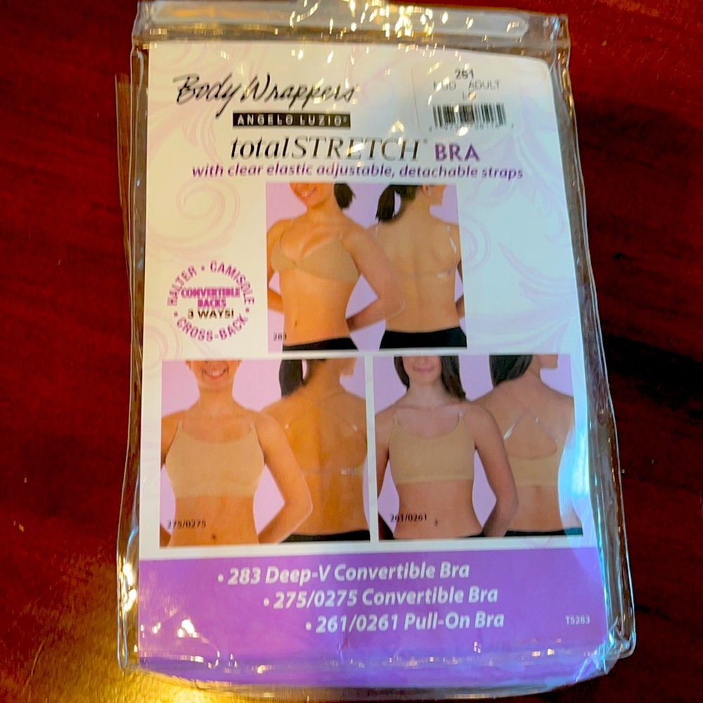Bodywrappers Adult Pull on Bra size L NEW